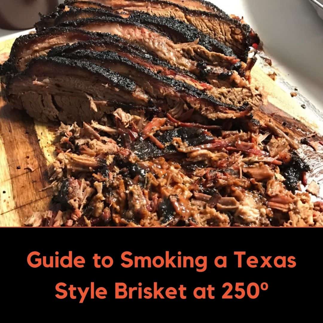 Smoking a Texas Style Brisket at 250º