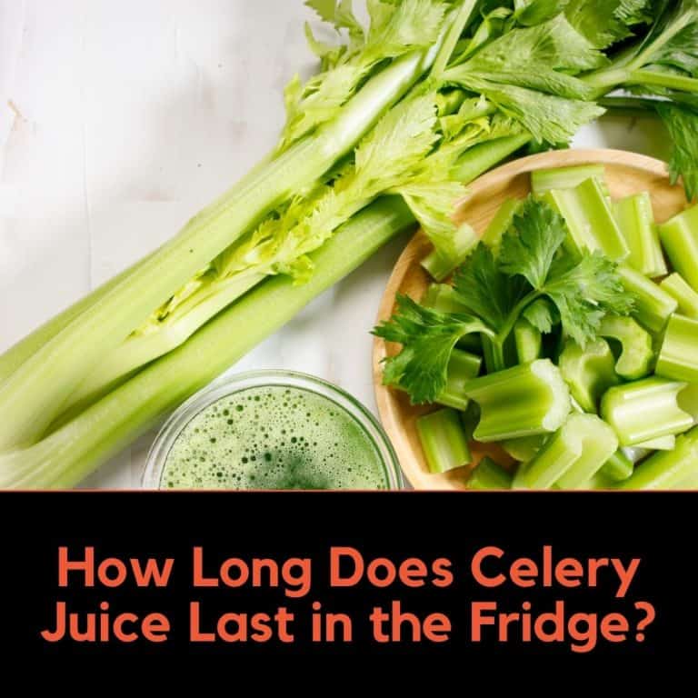 Celery Juice and Celery in the background with the title Celery Juice FAQ