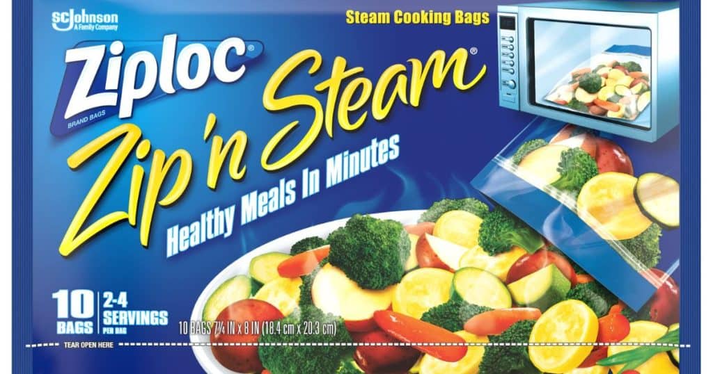 image of microwave safe steam bags