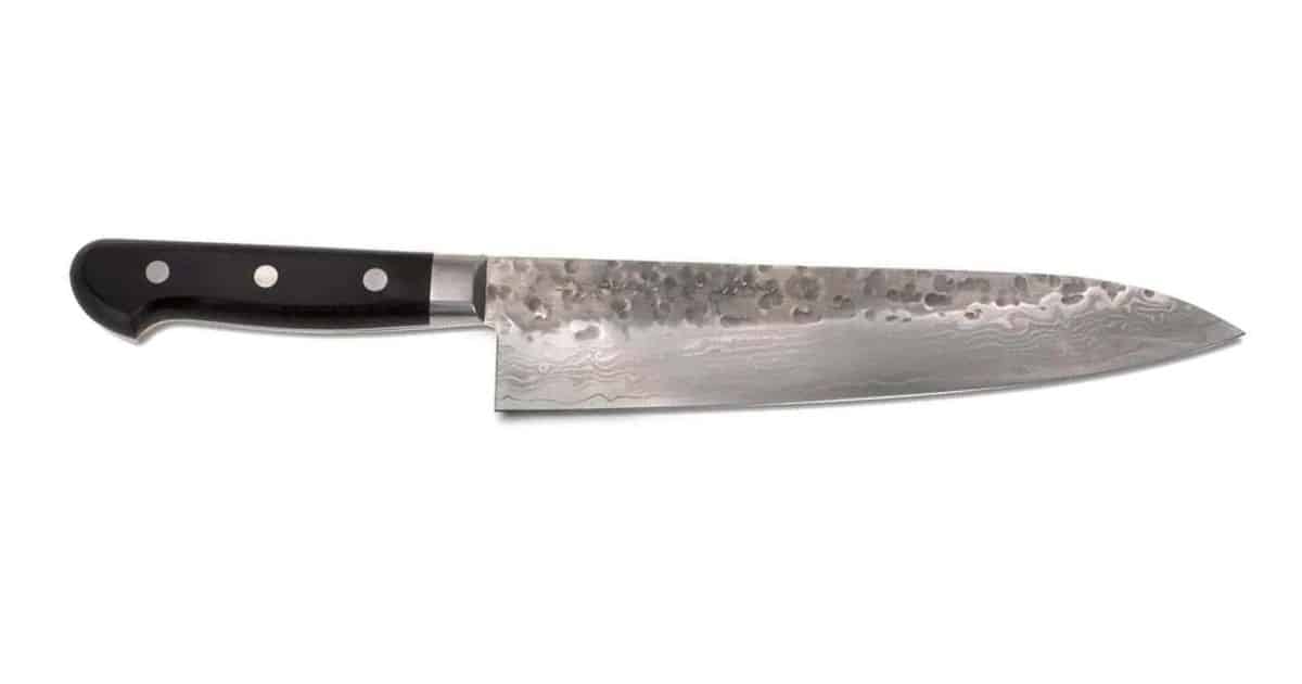Kikiuchi Hammered Finish Chef Knife