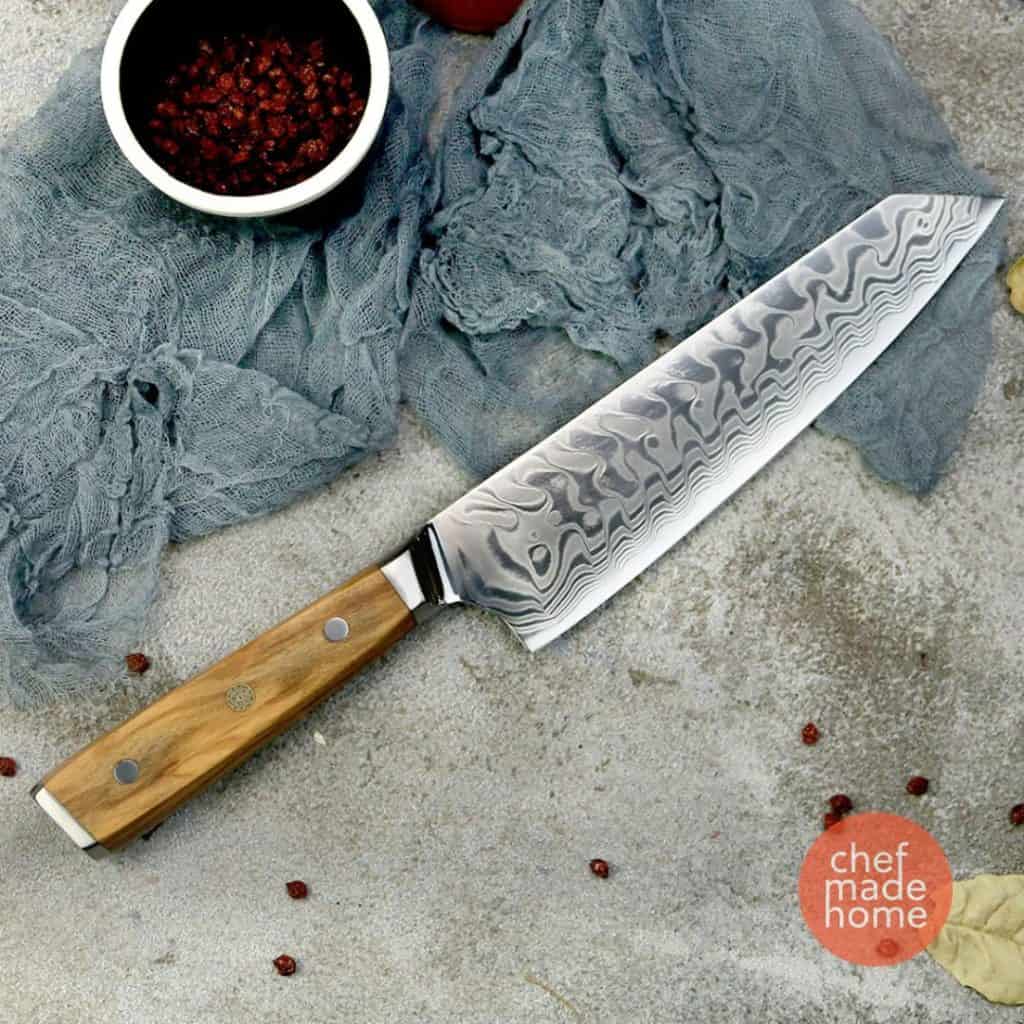 Damascus Kiritsuke Knife