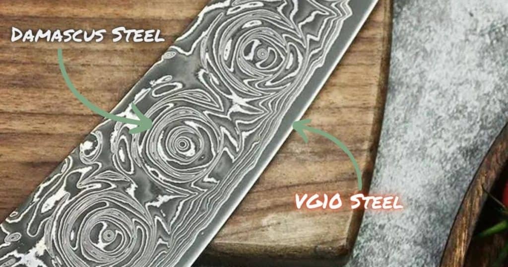 VG10 Steel Core for stronger blade