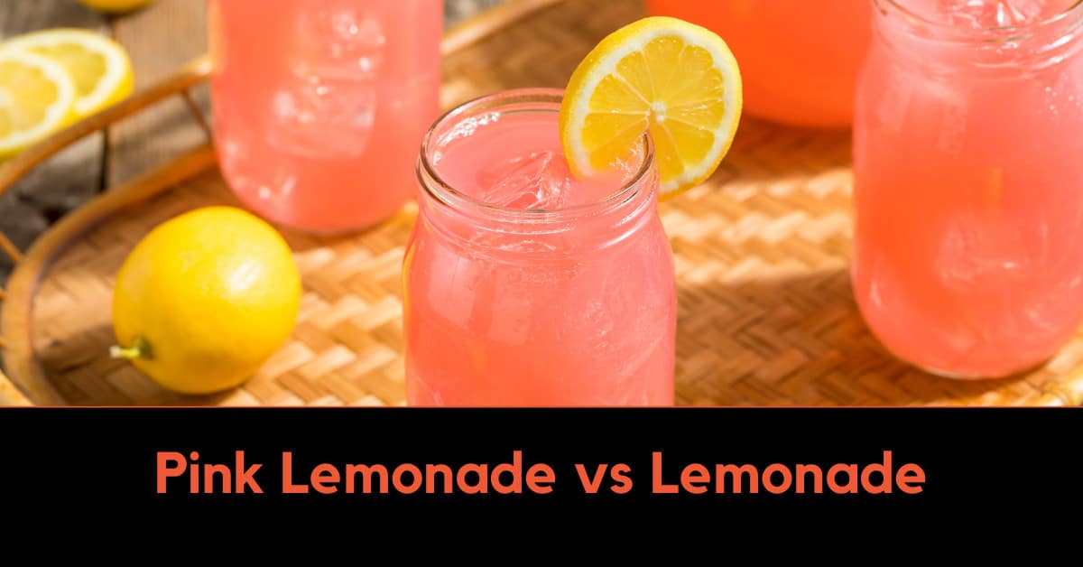 Pink Lemonade vs lemonade