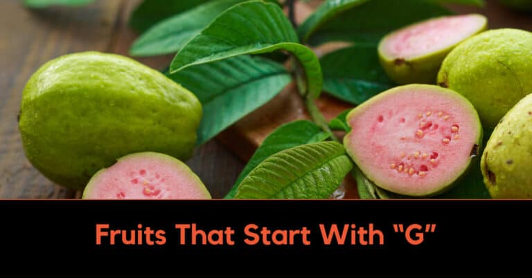 Fruits That Start With G Like this pink guava
